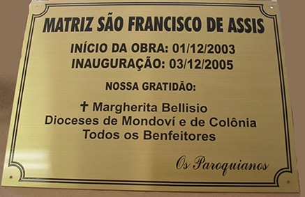 Placa de Lat�o